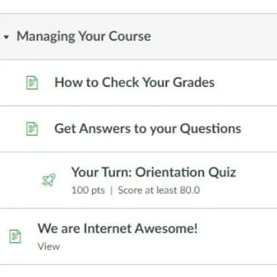 orientation screenshot